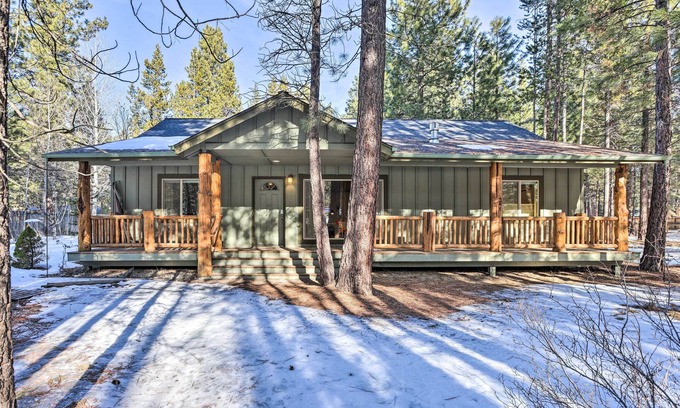 Three Rivers House | Woodsy Bend Vacation Rental - Pet Friendly!