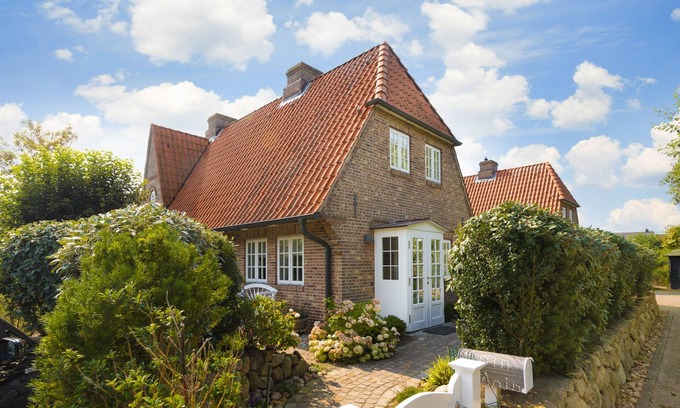 Großmorsum House | Wunderschönes Hausteil Unweit des Sylter Wattenmeers