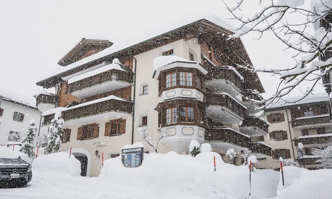 Klosters Platz Apartment | Wunderstay Alpine 3 Chic 1Bedroom Central Location