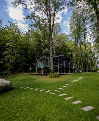 gmina Prostki House | Wyspa Ciernie - Dom nad jeziorem z sauną i jacuzzi