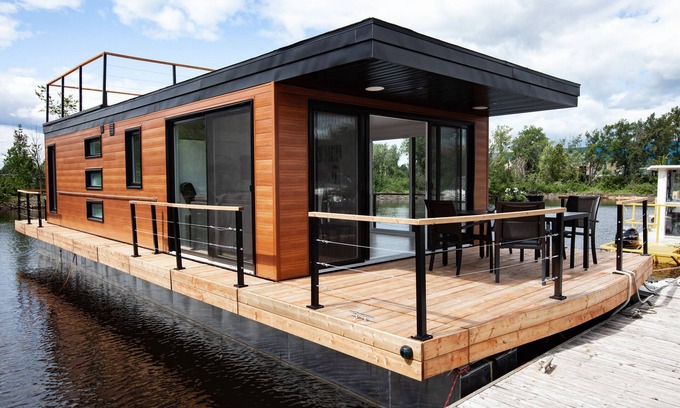 Mauricie House | Yacht Club de Trois-Rivières 2 - Maison flottante