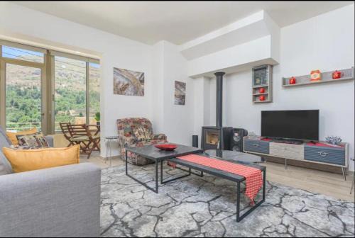 Faraya Apartment | Yara's 2BR Terrace Retreat