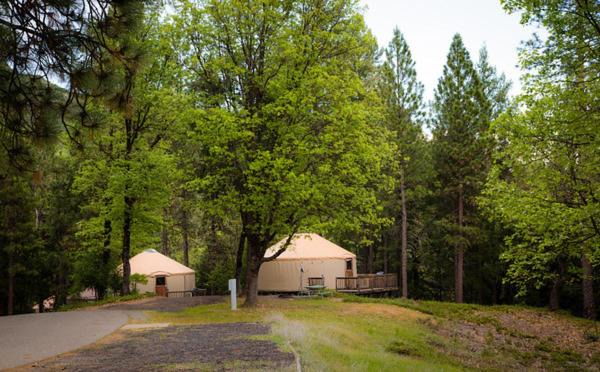 Harden Flat Resort | Yosemite Lakes Hillside Yurt 1