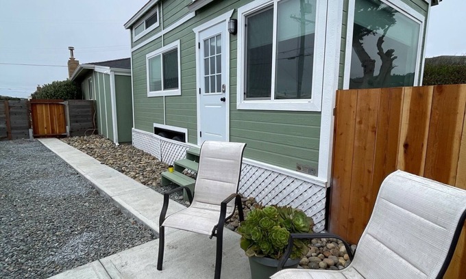 Sharp Park House | You'll love this unique and romantic ocean view escape tiny house.