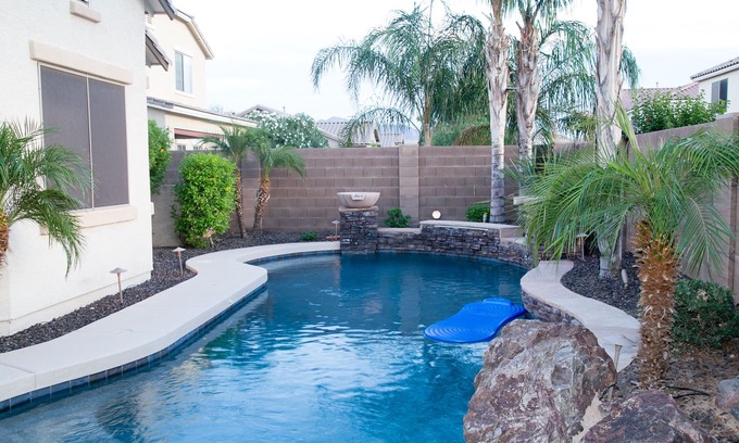 Shamrock Estates House | YourSunValleyEscape-4 bed/3 bath, 3100 sqft oasis in Gilbert, AZ. Private Pool!