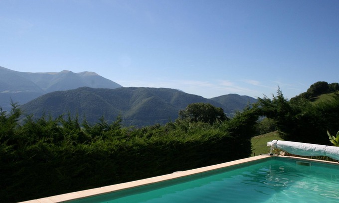 Vif Cottage | Yurt any comfort (1 to 20 pers) with swimming pool - Exceptional view