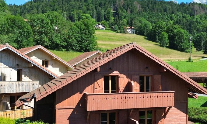 Mont-Saxonnex Apartment | Z-Chalet Mitoyen 2B., Z-Chalet Mitoyen 2B.