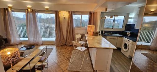 Republique–Point-du-Jour Apartment | ZZZ boulogne avec vue sur la Seine