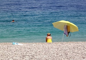 One bedroom apartment with terrace and sea view Mošćenička Draga, Opatija (A-7746-b)