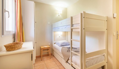 Studio 5 people - 1 sleeping alcove - Terrace - Ground floor - Air conditioned Renovated