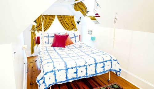 The Love Shack w/ Swinging Bed and Private Bathroom