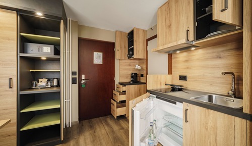 Standard Apartment, 2 Twin Beds, Kitchenette