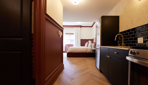 Deluxe Studio, 1 King Bed with Sofa bed