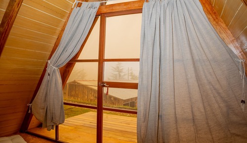Standard Cabin, 1 Double Bed, Patio, Mountain View