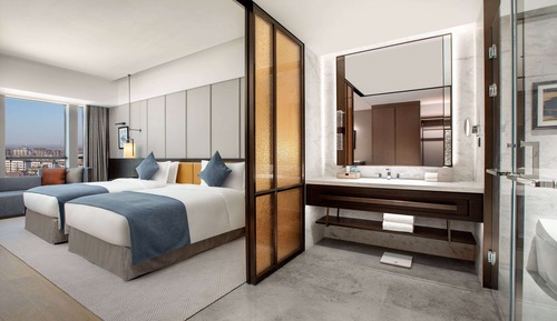 Deluxe Room, 2 Double Beds, Non Smoking