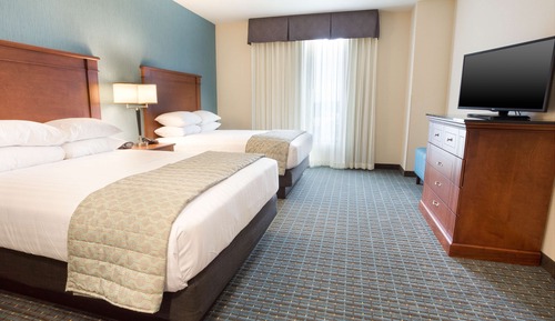 Deluxe Room, 2 Queen Beds, Refrigerator & Microwave