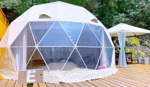 Nuts_E Accommodation Glamping (mountain side) 6m tent, Non-Smoking