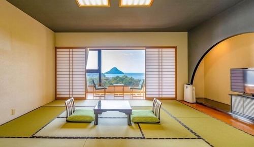 Superior Japanese-Style Room with 12 Tatami Mats (Ocean view) - Indoor Bath - Non-Smoking