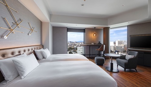 Deluxe Twin Room, Multiple Beds, Non Smoking, River View (For 3 people with Extra Bed)