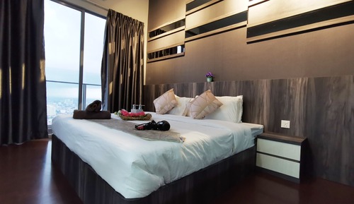 Premium Studio, Bathtub, Partial Sea View