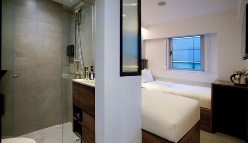 Cabin M, Twin, Window, Private Bathroom
