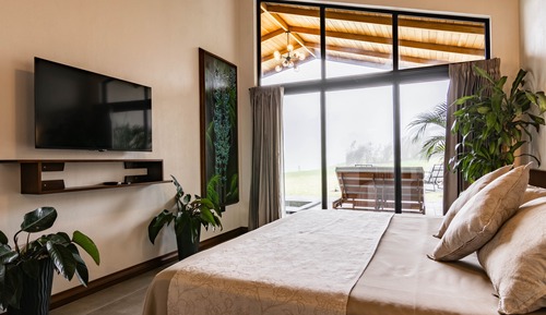 Honeymoon Villa, 1 King Bed with Sofa bed