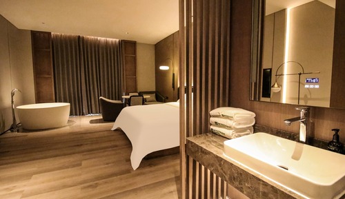 Deluxe Room, 1 King Bed, Mountain View (Premium)