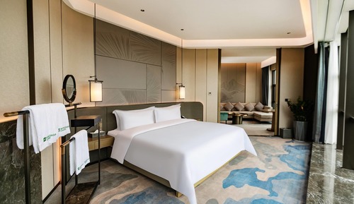 Suite, 1 King Bed, Mountain View