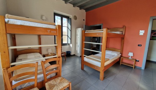 Shared Dormitory, Mixed Dorm (Dormitorio Misto bagno interno)