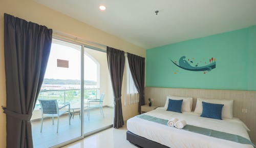 Deluxe Double or Twin Room, Balcony, Sea View