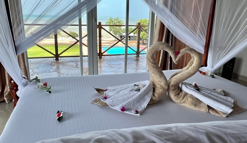 Luxury Double Room, 1 King Bed, Bathtub, Sea View