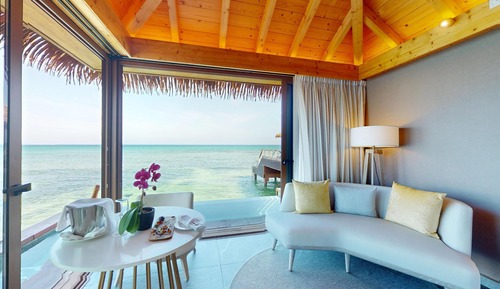 Over Water Villa with Infinity Pool