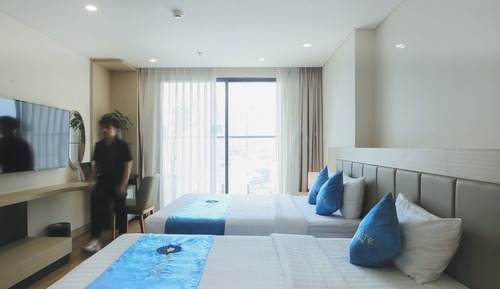 Family Quadruple Room, Sea View