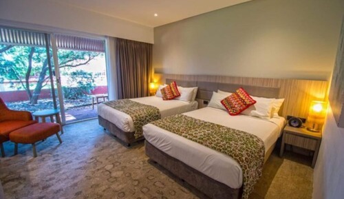 Garden View Room Request Two Double Beds