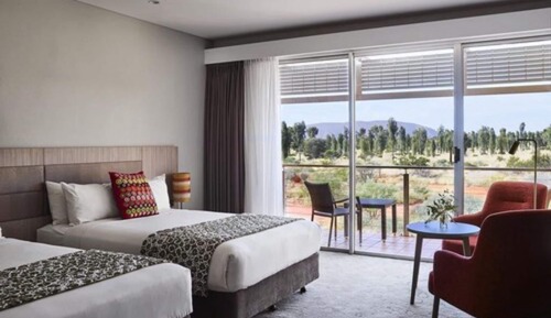 Desert Deluxe Room Request Two Double Beds