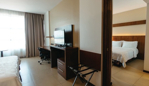 Standard Room, 2 Double Beds (Minifridge)