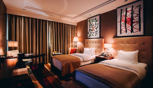 Deluxe Twin Room, 2 Twin Beds, Lake View