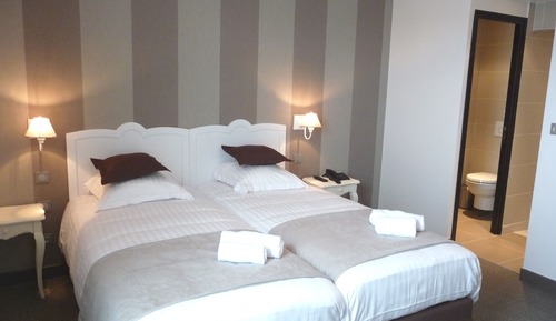 Chambre confort lits jumeaux 1 à 2 personnes