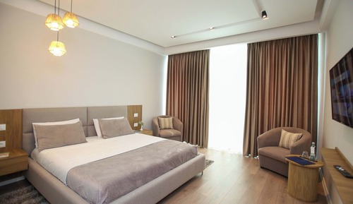 Deluxe Double Room, Balcony, City View