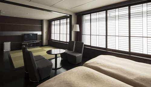 Deluxe Room with Tatami area 10F - Non-Smoking (Please book as an adult if your child needs a bed)