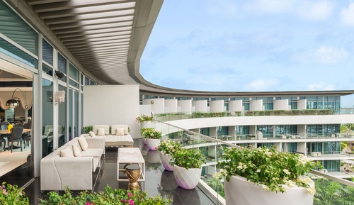 Extreme WOW Suite, 1 Presidential Suite, 1 Super King Bed, Balcony, Top Floor, Private Outdoor Pool