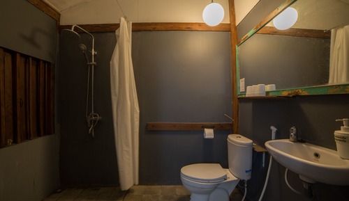 Deluxe Triple Room, 3 Twin Beds, Mountain View, Garden Area