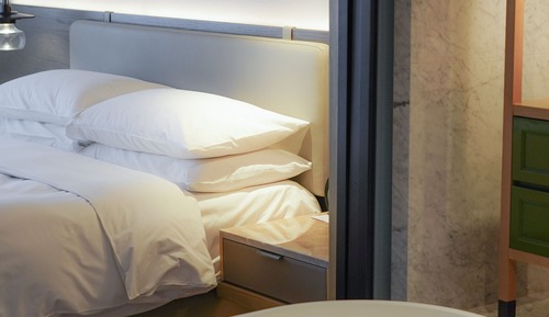 Club Room, 1 King Bed, City View