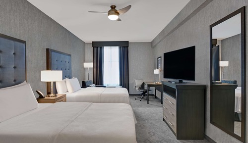 Suite, 2 Queen Beds, Accessible (Mobility & Hearing, Roll-in Shower)
