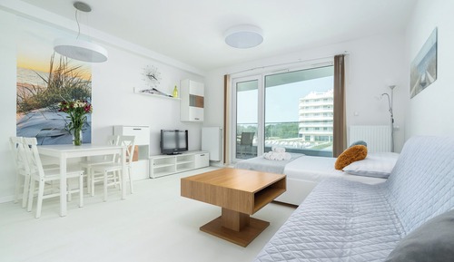 Economy Studio, Partial Lake View