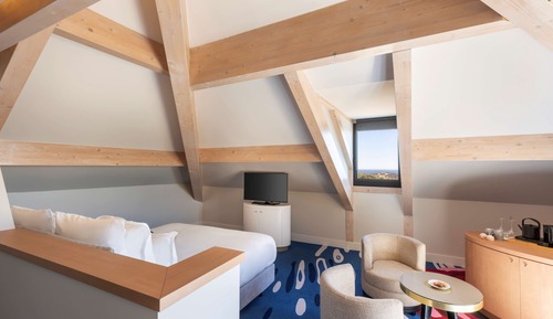 Junior Suite, 1 King Bed, Terrace, Sea View