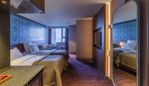Superior Twin Room, 2 Twin Beds, Sea View