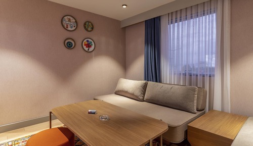 Junior Suite, 1 Double Bed with Sofa bed, Sea View