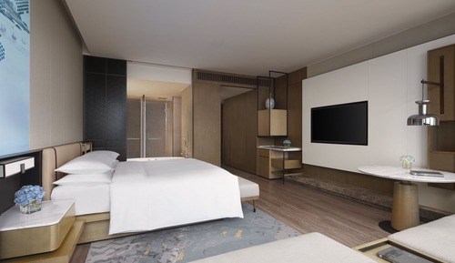 Executive Room, 2 Double Beds, City View, Executive Level (City View)