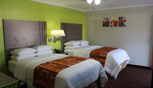 Double Room, 2 Double Beds, Non Smoking